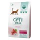 OptiMeal Extra Taste Cat Veal - сухий корм з високим вмістом телятини для котів, 4кг
