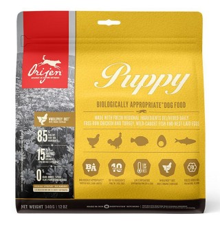 Orijen Puppy - сухий корм з м'ясом курчат і індички для цуценят, 340г