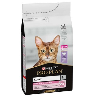 Purina Pro Plan Delicate Digestion Adult Turkey - сухий корм з індичкою для дорослих котів з чутливим травленням, 1,5кг