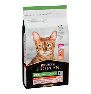 Purina Pro Plan Sterilised Adult Vital Functions - сухий корм з лососем для стерилізованих дорослих котів, 1,5кг