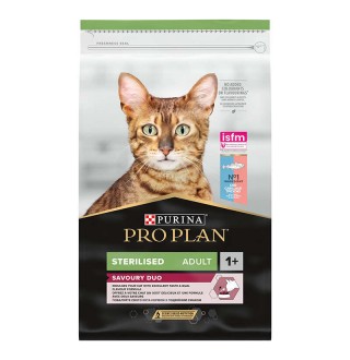 Purina Pro Plan Sterilised Adult Cod and Trout - сухий корм з тріскою та фореллю для стерилізованих дорослих котів, 10кг