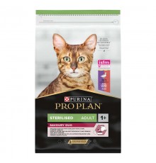 Purina Pro Plan Sterilised Adult Duck with Liver - сухий корм з качкою і печінкою для стерилізованих котів, 10кг