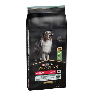 Purina Pro Plan Medium Sensitive Digestion Adult – сухий корм з ягням для дорослих собак середніх порід, 14кг