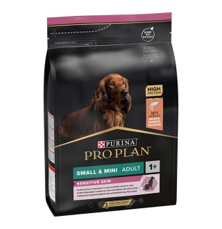 Purina Pro Plan Small and Mini Sensitive Skin - сухий корм з лососем для собак дрібних і мініатюрних порід з чутливою шкірою, 3кг