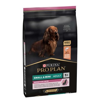 Purina Pro Plan Small and Mini Sensitive Skin - сухий корм з лососем для собак дрібних і мініатюрних порід з чутливою шкірою, 7кг