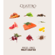 Quattro Adult Small Breed No Grain Salmon - беззерновий корм для дорослих собак дрібних порід з лососем та крилем 1,5 кг