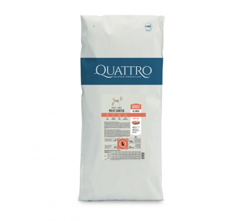 Quattro Adult All Breed Beef - корм для дорослих собак усіх порід з яловичиною 15 кг