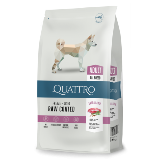 Quattro Adult All Breed Lamb - корм для дорослих собак усіх порід з ягням 12 кг