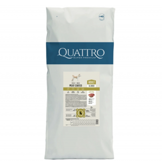 Quattro Adult All Breed Duck - корм для дорослих собак усіх порід з качкою 15 кг