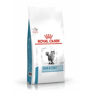Royal Canin Skin&Coat Cat - ветеринарна дієта для котів після стерилизації при дерматозі та випадінні шерсті 1,5 кг