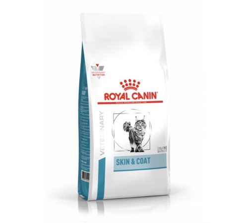 Royal Canin Skin&Coat Cat - ветеринарна дієта для котів після стерилизації при дерматозі та випадінні шерсті 3,5 кг