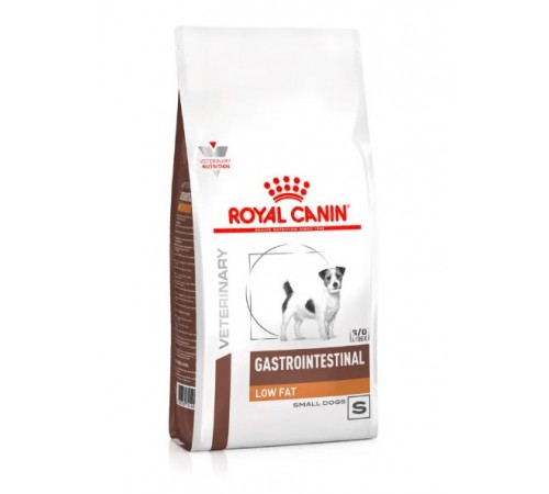 Royal Canin Gastrointestinal Low Fat Small Dog - ветеринарна дієта зі зниженою жирністю для дорослих собак при порушеннях травлення,  1,5кг