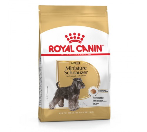 Royal Canin Schnauzer Adult - сухий корм з м'ясом птиці для дорослих собак породи Шнауцер Цвергшнауцер, 7,5кг