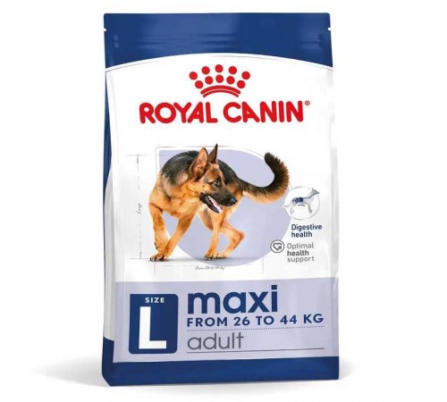 Royal Canin Maxi Adult - сухий корм для собак великих порід від 15 місяців, 15кг