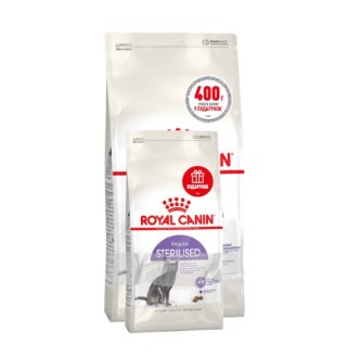 Royal Canin Sterilised 37 - сухий корм з птицею для стерилізованих котів, акція 2,400кг