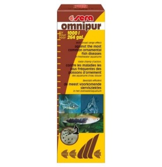Sera Omnipur - лікарський засіб для риб від грибків і бактерій, 50мл