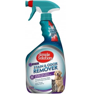 Simple Solution Stain and Odor Remover - нейтралізатор запаху та плям з квітковим ароматом, 945мл