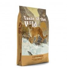 Taste of the Wild Canyon River Feline Formula - сухий корм з фореллю та копченим лососем для котів, 6,6кг