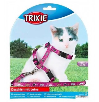 TRIXIE Шлея для кошенят21-33см/8мм/1,20м TX-4144