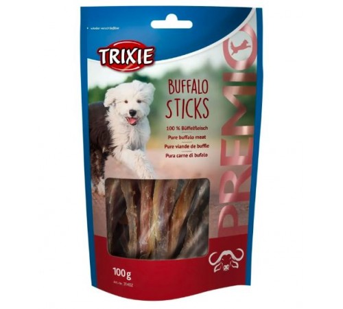 TRIXIE Ласощі для собакBuffalo-Sticks(буйвол)100гр TX-31402