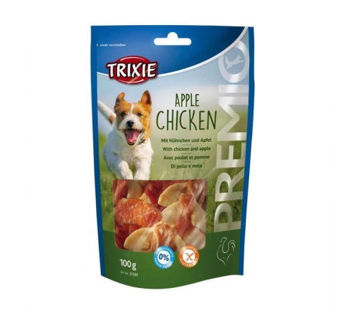 Trixie Premio Apple Chicken - ласощі з курячою грудкою і яблуком для собак, 100г