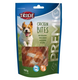 Trixie Premio Chicken Bites - ласощі гантелі з куркою для собак, 100г