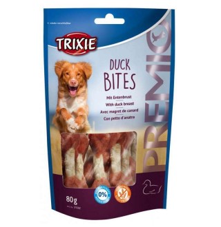 Trixie Premio Duck Bites - ласощі з качкою для собак у вигляді гантелі, 80г
