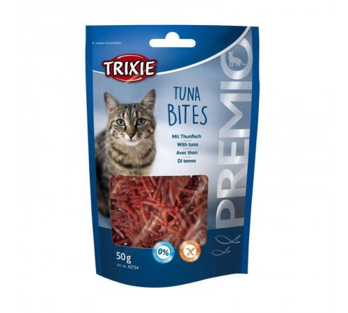 Trixie Premio Tuna Bites - ласощі з тунцем і птицею для котів, 50г