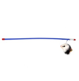 UniZoo Іграшка Вудка-дражнилка з мишкою для котів 47см