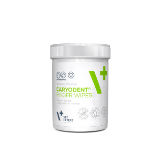 Vet Expert Caryodent - КеріоДент cерветки на палець для чищення зубів, 50 штук