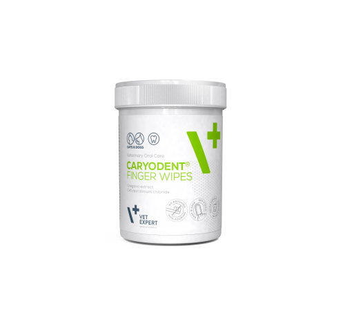 Vet Expert Caryodent - КеріоДент cерветки на палець для чищення зубів, 50 штук