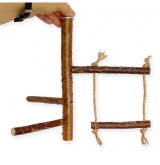 Zelena Zoo - іграшка на дах клітки з гойдалкою 25 см