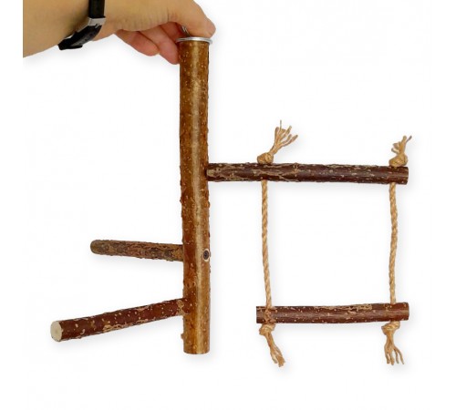 Zelena Zoo - іграшка на дах клітки з гойдалкою 25 см