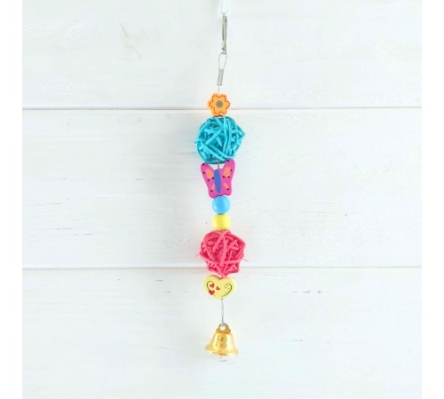 Zelena Zoo - іграшка карамелька для папуг 20 см