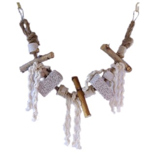 Zelena Zoo - іграшка гойдалка з пемзою і канатом 42 см