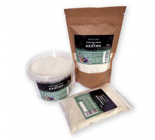 Zelena Zoo - кормова суміш для Ахатин 200 г
