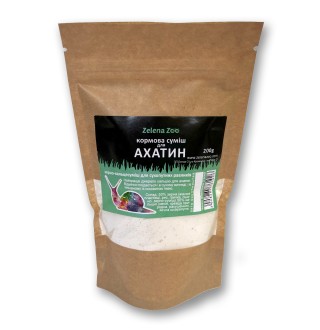 Zelena Zoo - кормова суміш для Ахатин 200 г