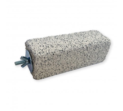 Zelena Zoo - камінь з кріпленням великий для сточування зубів 15 см