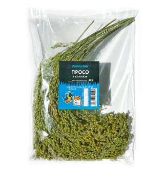 Zelena Zoo - просо в колосках 30 г