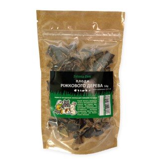 Zelena Zoo - ріжкове дерево, кероб, для гризунів 50 г 