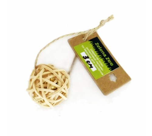 Zelena Zoo - кулька із лози ротангової пальми 3 см