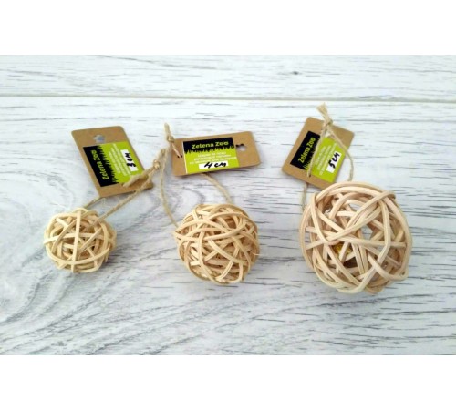 Zelena Zoo - кулька із лози ротангової пальми 3 см