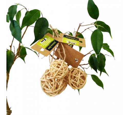 Zelena Zoo - кулька із лози ротангової пальми 3 см