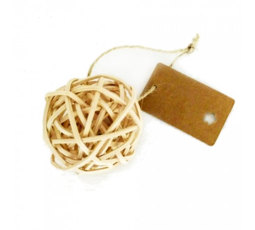 Zelena Zoo - кулька із лози ротангової пальми 5 см