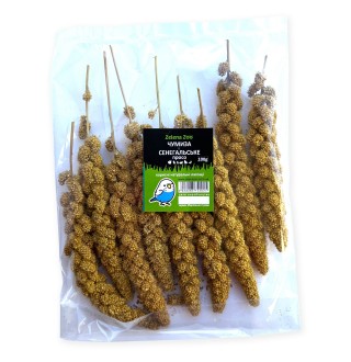 Zelena Zoo - Чумиза сенегальське просо в колосках 100 г