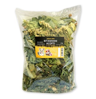 Zelena Zoo - вітамінне асорті, зелений раціон для гризунів 100 г