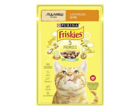 Friskies консерви з лососем у підливці для котів 26х85г 962230