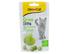 GimCat ГрасБітс таблетки для котів, 40 г, 417653/417271