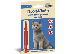 AnimAll VetLine спот-он для котів до 4 кг (0,5мл)