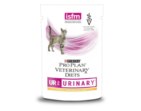 Purina Pro Plan Veterinary Diets UR Urinary Feline (пауч) Лікувальні консерви для кішок при сечокам'яній хворобі, з куркою (85 г) 613331